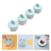 4 Pcs Lovely Egg Mold Steamer Dash Cooker Poached Maker Pan Baby Girl
