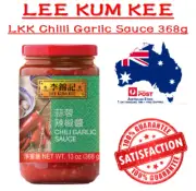 NEW LEE KUM KEE CHILLI GARLIC SAUCE 368G Free Shipping 李锦记蒜蓉辣酱