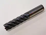 DATA FLUTE CNC #MHM50625C11, 5/8" X 5/8" X 2-1/8" X 4", 5 FLUTE END MILL C389