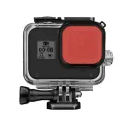 Red Lens Housing Case Filter for GoPro HERO8 Black
