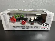 Case Steam Engine & Case 2594 Tractors 175 Years 1842-2017 1/64 Scale by Ertl