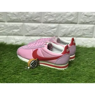 龜字標記 WMNS CLASSIC CORTEZ NYLON PREM 882258-601 尼龍布 阿甘鞋 粉色