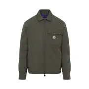 [Moncler] Moncler-Green Vigeon Shirt Polyester Jacket-Uomo 4 NUM