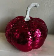 Pink Sequins Pumpkin Pillow Halloween Weighted Cute Spooky Viral TikTok