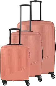 [travelite] Bali Hard Shell Trolley Set with 4 Wheels, Standard Size