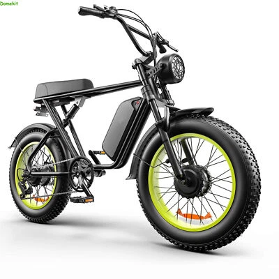 20" Electric bicycle 2000W 4.0 Fat Tyre Mountian Powerful 48V 23Ah Offroad Ebike