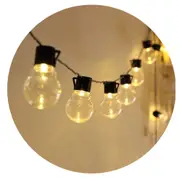 Strip Lights 10 Led Solar Powered Retro Style String Bulbs Decoration String Lights