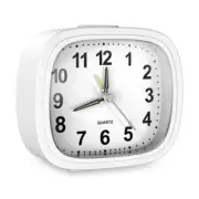 ORIA Silent Alarm Clocks Bedside Non Ticking Battery Powered Table Clocks Lumino