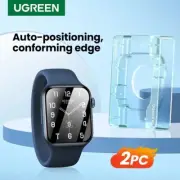 UGREEN Apple Watch Series 9 8 7 6 SE 45-40mmTempered Glass Screen Protector 2PCS
