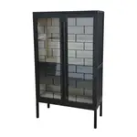 [OneWorld Collection] Siera Pine Cabinet Black