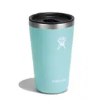 【【蘋果戶外】】HYDRO FLASK【隨行杯 / 473ML】16OZ 保溫隨行杯 (露水綠) 附蓋 咖啡杯 保溫杯 保冷杯 保溫瓶 TUMBLER