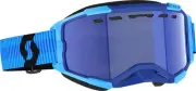 SCOTT 278605-1034347 Fury Snow Cross Goggle - Blue/Black - Enhancer Blue Chrome