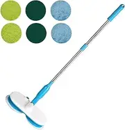 Cordless Electric Mop, Rechargeable Dual Motor Spin Mop for Floor Cleaning, Up to 60mins Powerful Floor Cleaner, Quiet Cleaning for Hardwood Tile Floors, Self Propelled