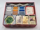 Game Organizer Inserts for Hex Based Settlement Gaming 5-6 Player Expansion