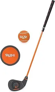 [PGA TOUR] Tee Up 3- Piece Set, Medium, 28" Orange Clubs, Ages 6-11 Years, Height Up to 55"