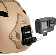 SUREWO Aluminum NVG Mount Compatible with GoPro Hero 7/(2018)/6/5/4 BlackHero Session/Silver and Most Action Cameras