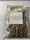 Chapel Hill 84” Gold Beaded Door Panel -Curtain Strings