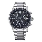 Citizen Chronograph Eco Drive CA0840-87E Black and Silver Men's Watch