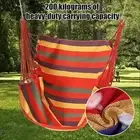 Waterproof Outdoor Hammock Tree Hanging Swing Canvas Chair Set with Storage Bag