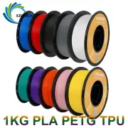 1kg PLA PETG TPU Filament 1.75mm For 3D Printer,95A TPU 2.2LBS 3D Printing