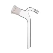 24/29,Distilling Glass Adapter,W/Hose Connection,105Bent,Laboratory Glassware