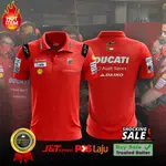 最新版本 POLO 衫 MOTOGP DUCATI TEAM CREW 紅色黑色