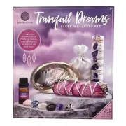 Tranquil Dreams Crystal Sleep Wellness Healing Lavender Essential Oil Smudge Kit