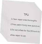 MERRYHAPY Waterproof TPU Repair Stickers 10 Sheets for Tent Inflatable Products and Vinyl Furniture