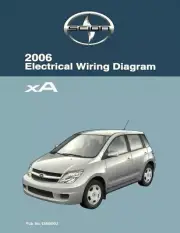 2006 SCION xA Wiring Diagrams Schematics Layout Factory OEM