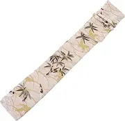 Kisangel Outdoor Folding Fan Bag Fan Packing Pouch Fan Storage Pocket Japanese Fan Sleeve Handheld Fan Case Kung Fu Fan Bag Vintage Hand Fan Bag Paper Fan Organizer Silk Fan Sleeve Flannel