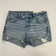 American Eagle Shorts Women 4 Next Level Distress Pocket 27x2 Stretch Hype Core