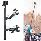 For Insta360 X2 X3 GoPro Hero Motorcycle Invisible Selfie Stick Handlebar Mount