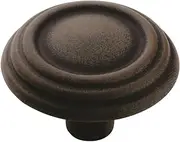 [Amerock] BP1307-ART Triple Ring Knob 1-1/4-Inch Diameter, Antique Rust