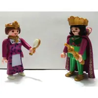 在飛比找蝦皮購物優惠-德國 playmobil 國王 王后 皇宮 皇冠 披風 權杖