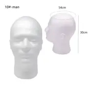 Female Head Model Foam Wig Head Model Foam Mannequin Dummy Wig Glasses Hat Displ