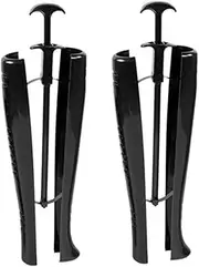 [Wedhapy] Shoe Stretcher Boot Stretcher Boot Shaper Plastic Shoe Tree Inserts Knee High Tall Boots Support Holder Tool Shoe Stretchers Black