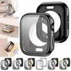 Plating Bumper Case w/ Screen Protector For iWatch Series 10 9 8 7 6 5 4 3 Ultra