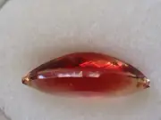 9421 Oregon Sunstone Natural red cut in marquise 21 x 9 mm at 6.35 Cts