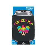 Coolest Pop Ice Cream Funny Novelty stubbie holders Stubby Holder