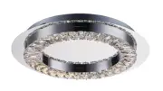 ET2 E30561-20 Chrome Charm 17"W Integrated Led Flush Mount Ceiling Fixture