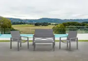 CAPRAIA 4 Piece Outdoor Lounge Setting