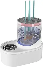 Makeup Brush Cleaner - Electric Makeup Brush Cleaner | Automatic Makeup Brush Cleaner Machine With USB Cable | Deep Cosmetic Brush Spinner With Timer | Cosmetic Brushes Cleaning Tools For All Size