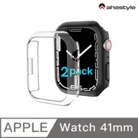 在飛比找PChome24h購物優惠-AHAStyle Apple Watch S7 41mm 簡