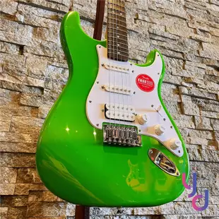 Fender Squier Sonic Strat 史萊姆綠 電吉他 楓木指板 終身保固 限量配色