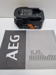 AEG 18v Force 4Ah Battery - New + Genuine