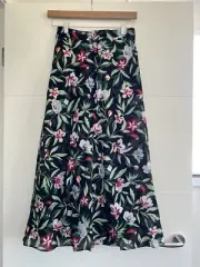 NWT - Witchery Jungle Bird Midi Skirt - Size 6 RRP $149.95