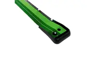 Indoor Practice Putting Green 2.5m Mat Inclined Ball Return Fake Grass 2 Holes