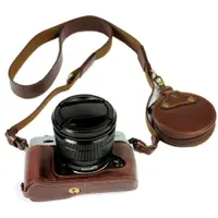 在飛比找蝦皮購物優惠-Pu 皮套相機包適用於 Fujifilm XT30 X-T3