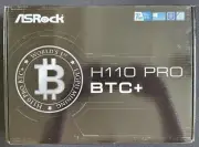 ASRock H110 Pro BTC+ ATX Mining Motherboard - Brand New In Box - Fast Ship