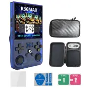 R36MAX Handheld Retro Game Console 4 Inch HD Screen Open-Source Console